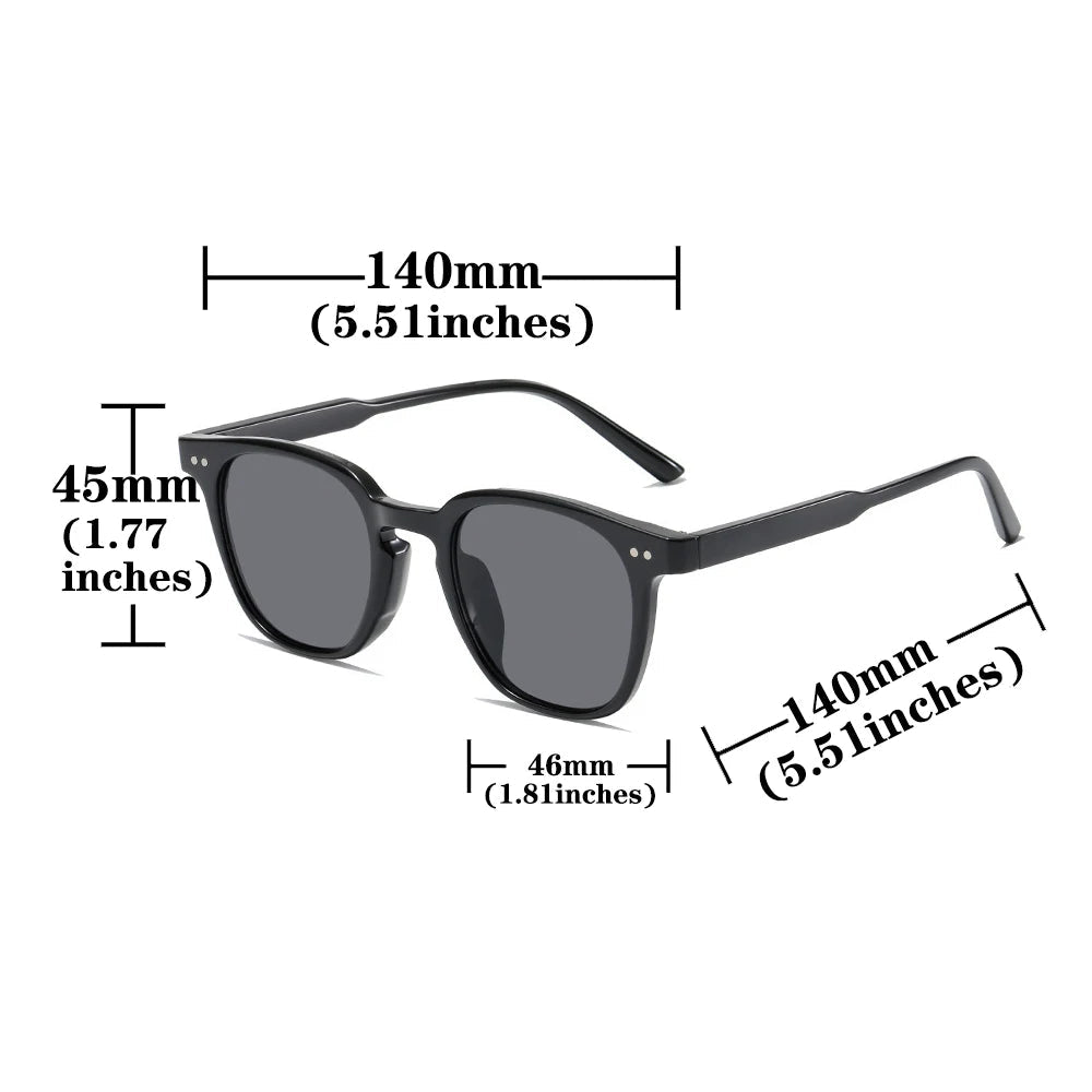 Lunettes vintage carrées - Kyoukaï