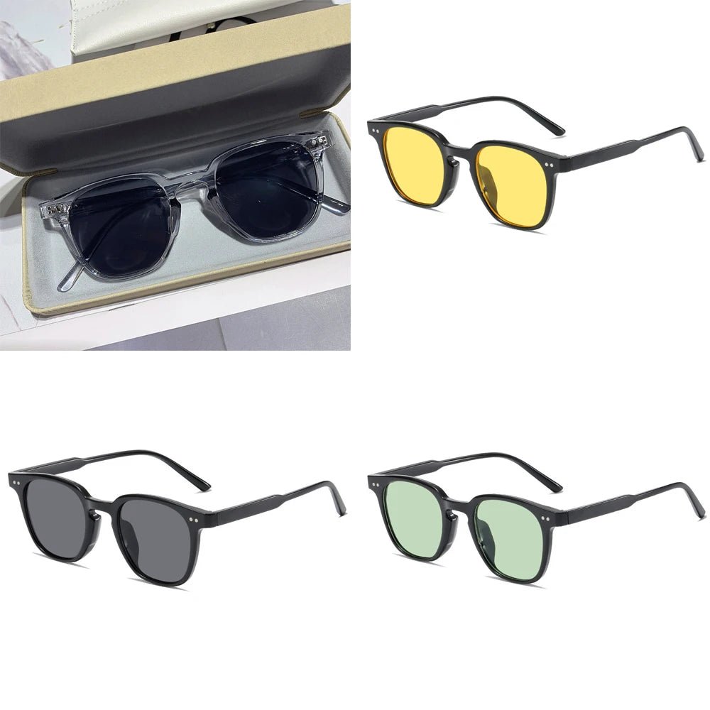 Lunettes vintage carrées - Kyoukaï