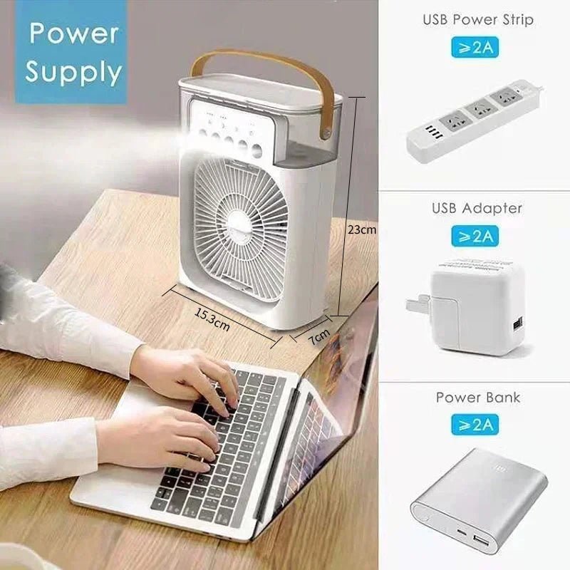 Mini climatiseur 3-en-1 portable - Kyoukaï