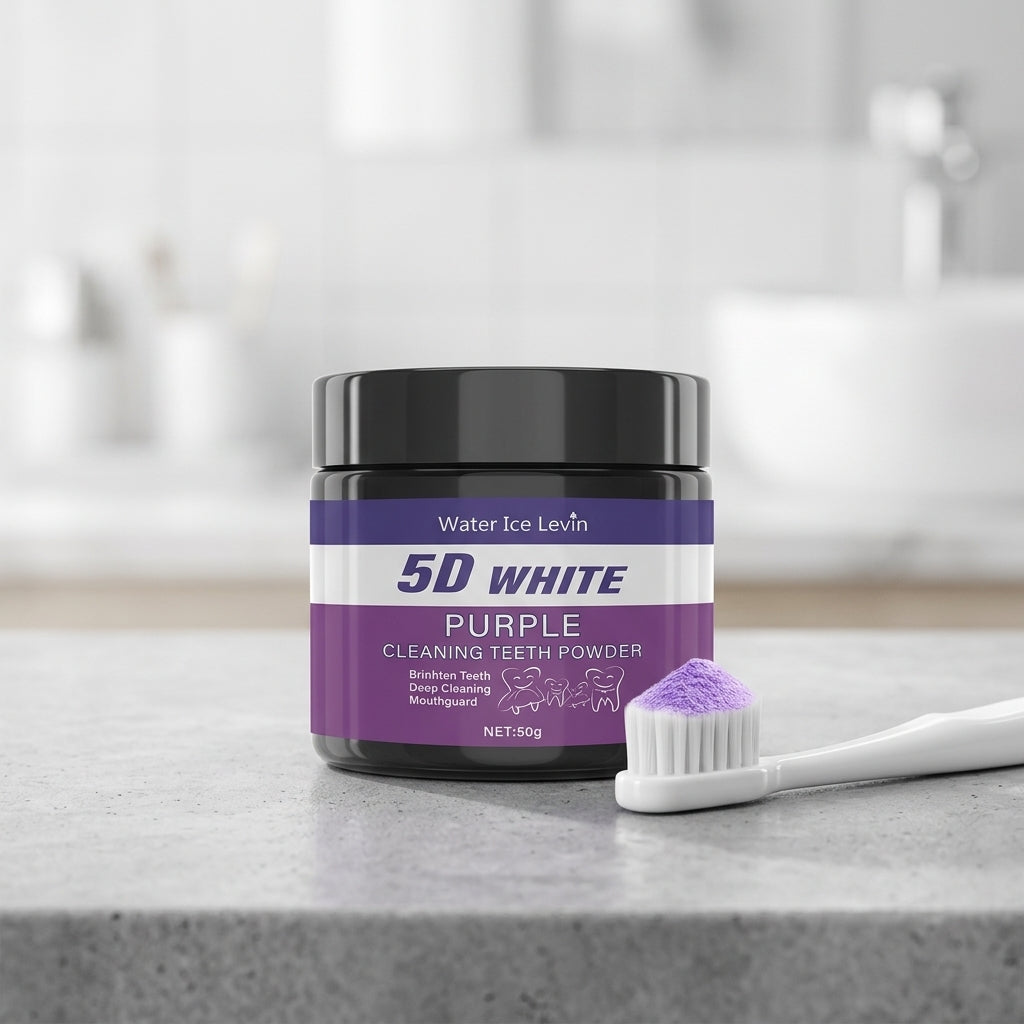 Teeth whitening powder — Modern Bathroom Lifestyle | Generated by Modelize