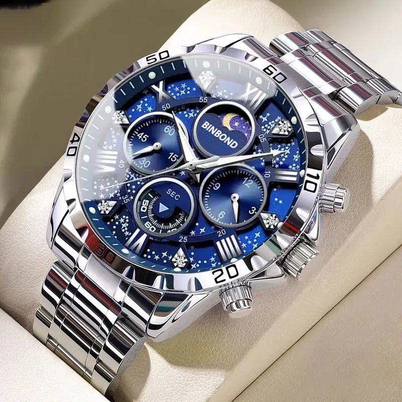 Montre luxe BINBOND phase lune - Kyoukaï