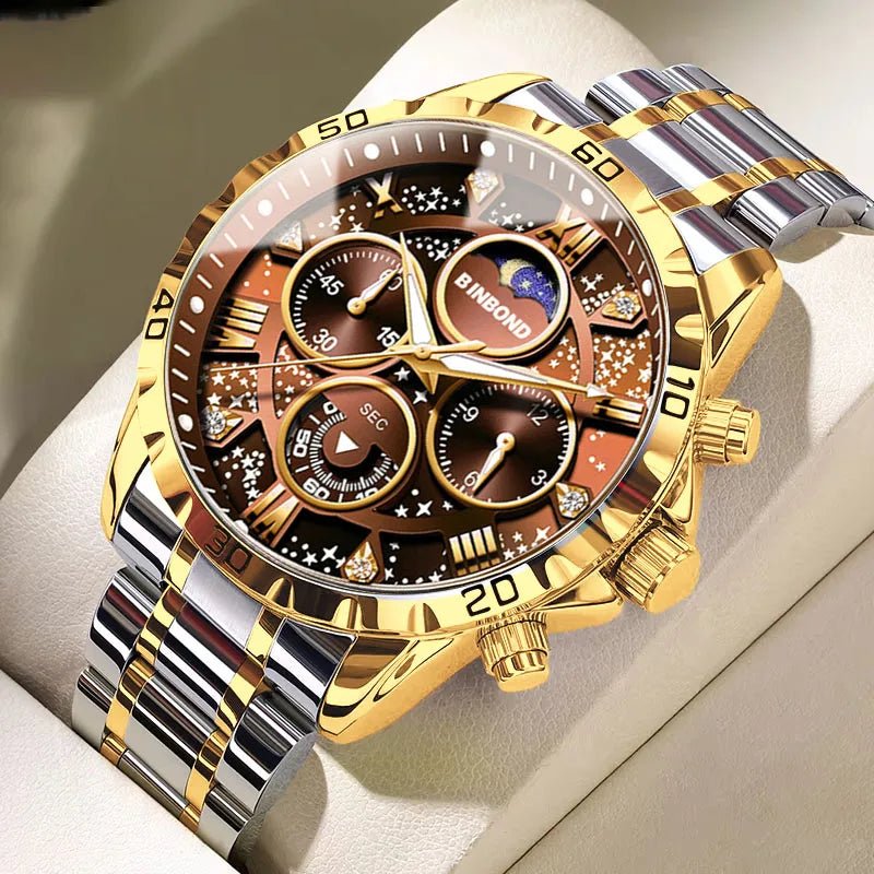 Montre luxe BINBOND phase lune - Kyoukaï