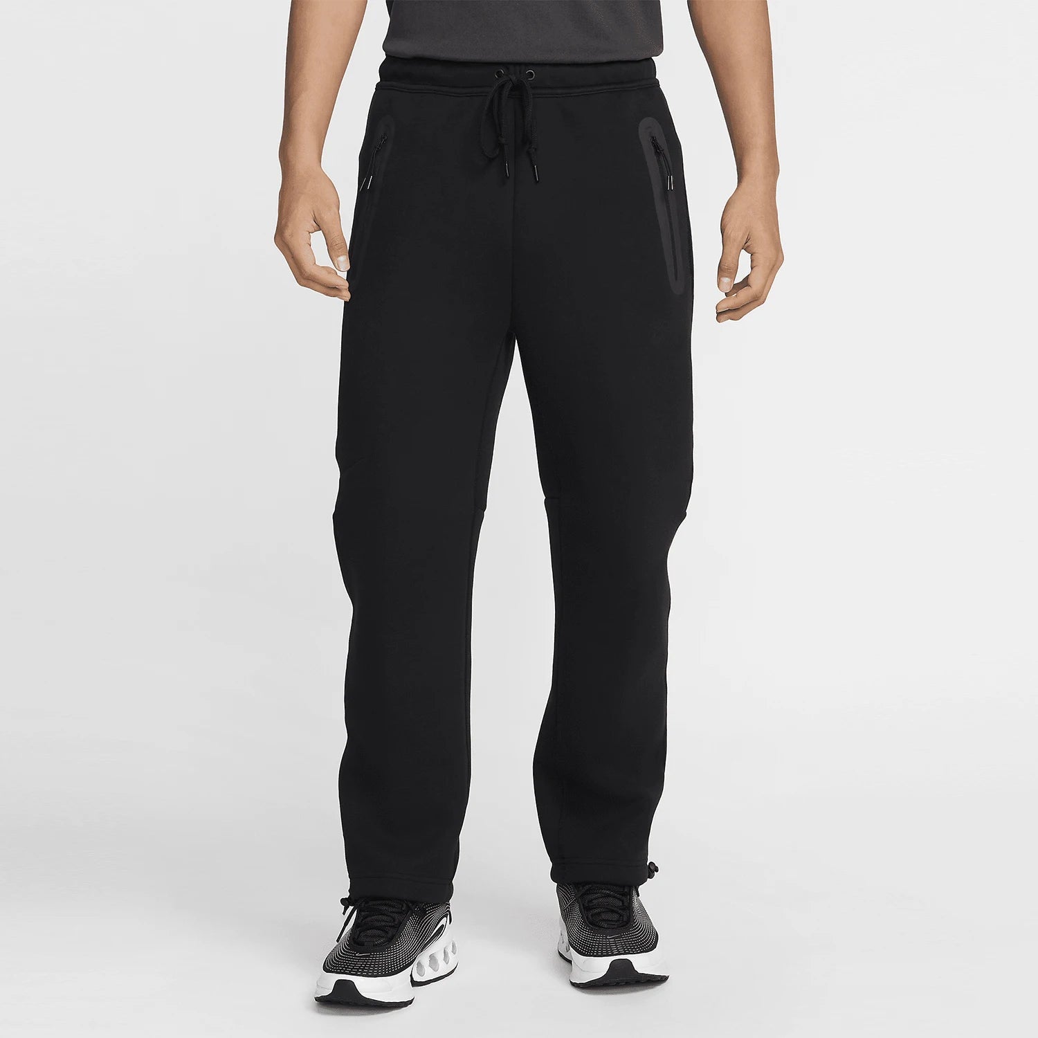 Nike Official Authentic Tech Men's Casual Sports Knit Drawstring Straight-Leg Pants HJ6534-010 - Kyoukaï