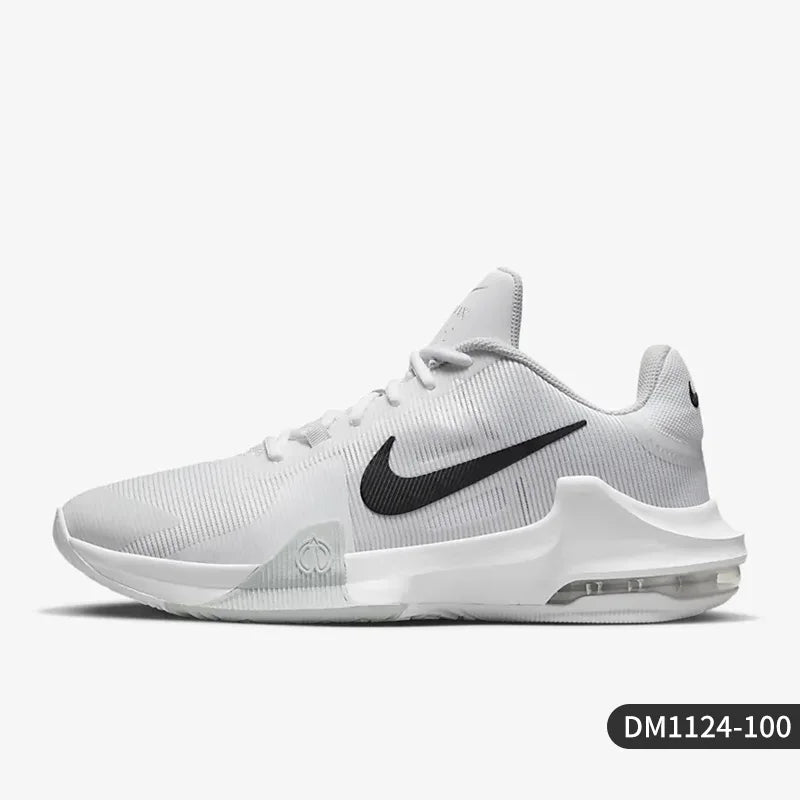 Nike Official Genuine Air Max Impact 4 Men's Cushioned Basketball Shoes DM1124-100 - Kyoukaï
