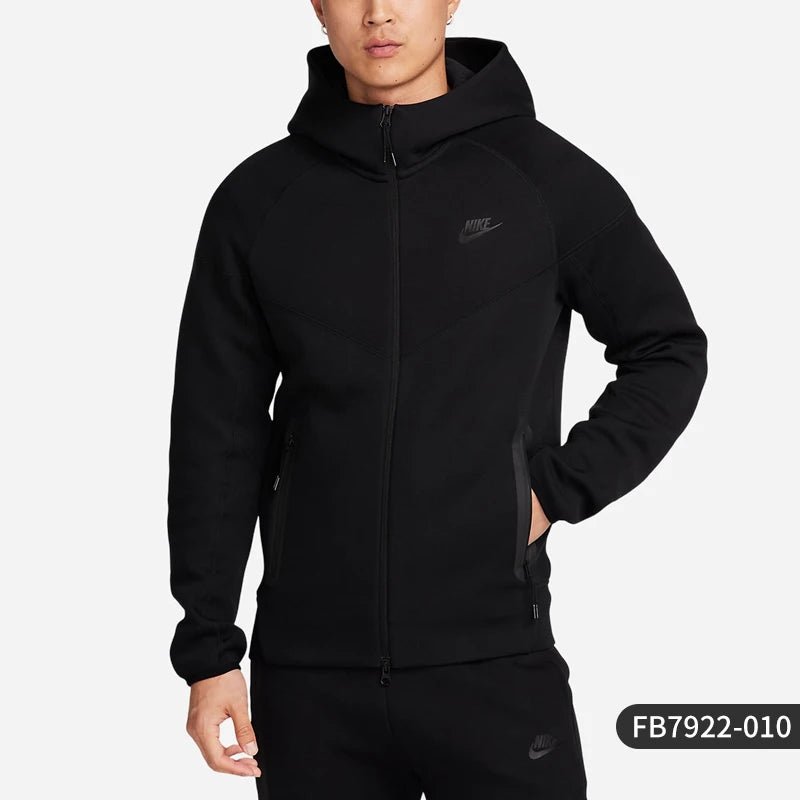 Nike Official Genuine Autumn New Men's Sports Hooded Knit Long Sleeve Jacket FB7922 - Kyoukaï