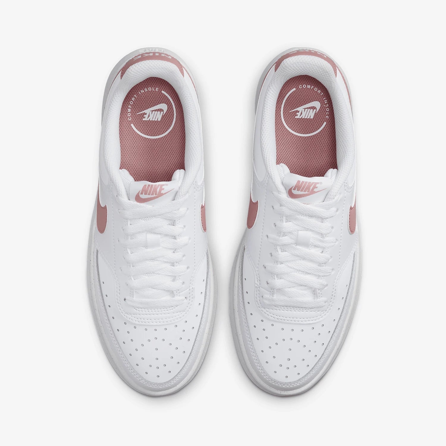 Nike Official Genuine Court Vision Alta Women's Thick-Sole Casual Sneakers DZ5394-102 - Kyoukaï