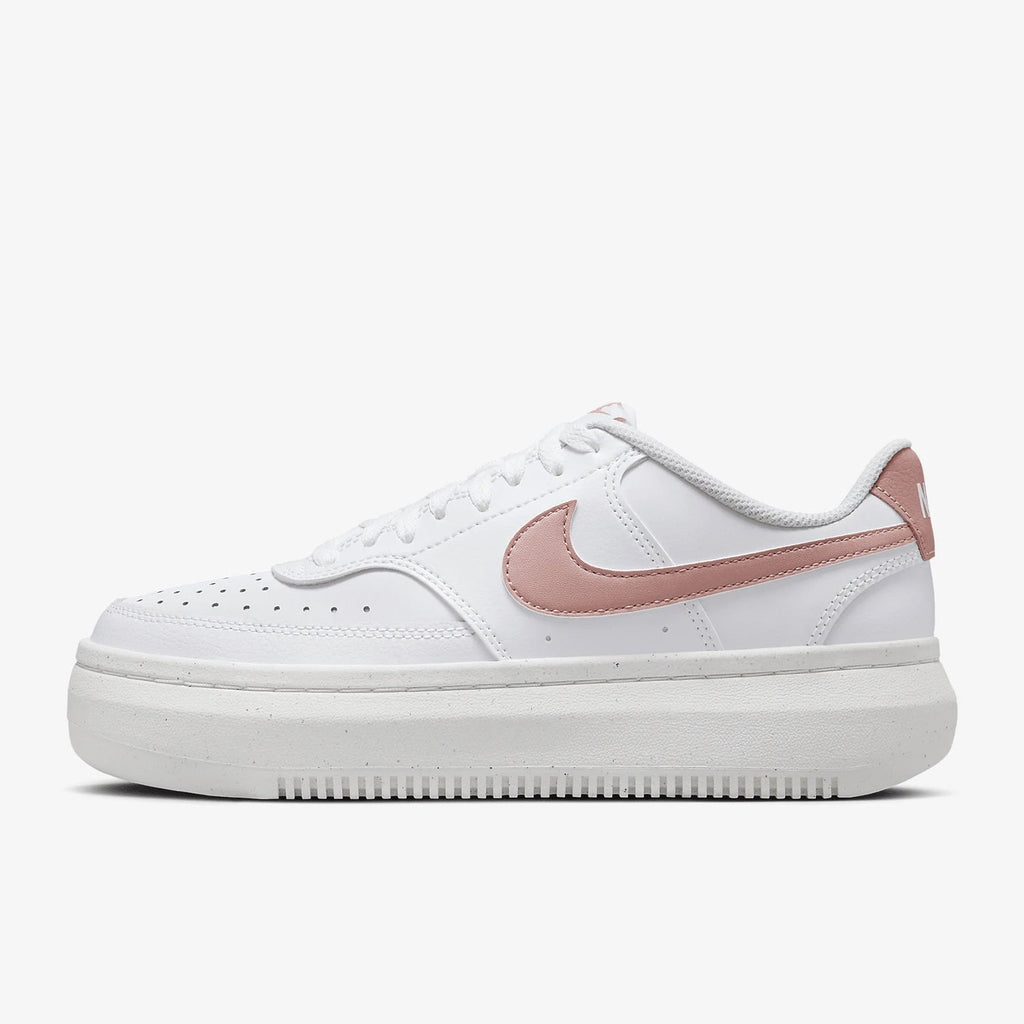 Nike Official Genuine Court Vision Alta Women's Thick-Sole Casual Sneakers DZ5394-102 - Kyoukaï