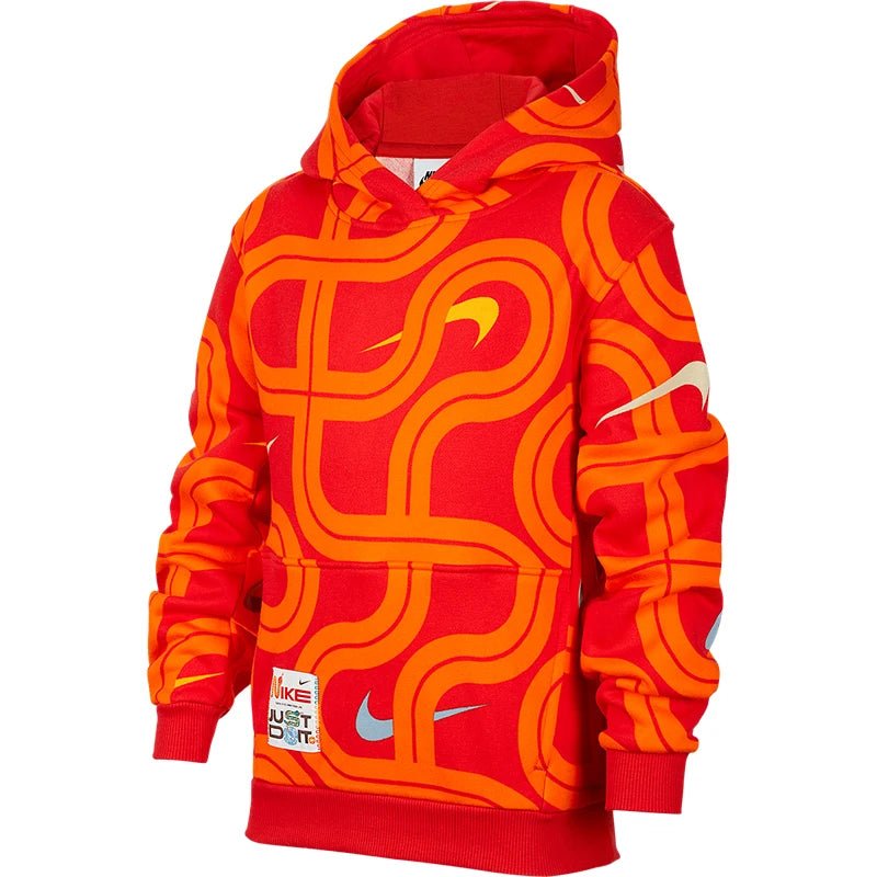 Nike Official Genuine Sportswear Club Large Kids Hooded Warm Sweatshirt HV8964-657 - Kyoukaï