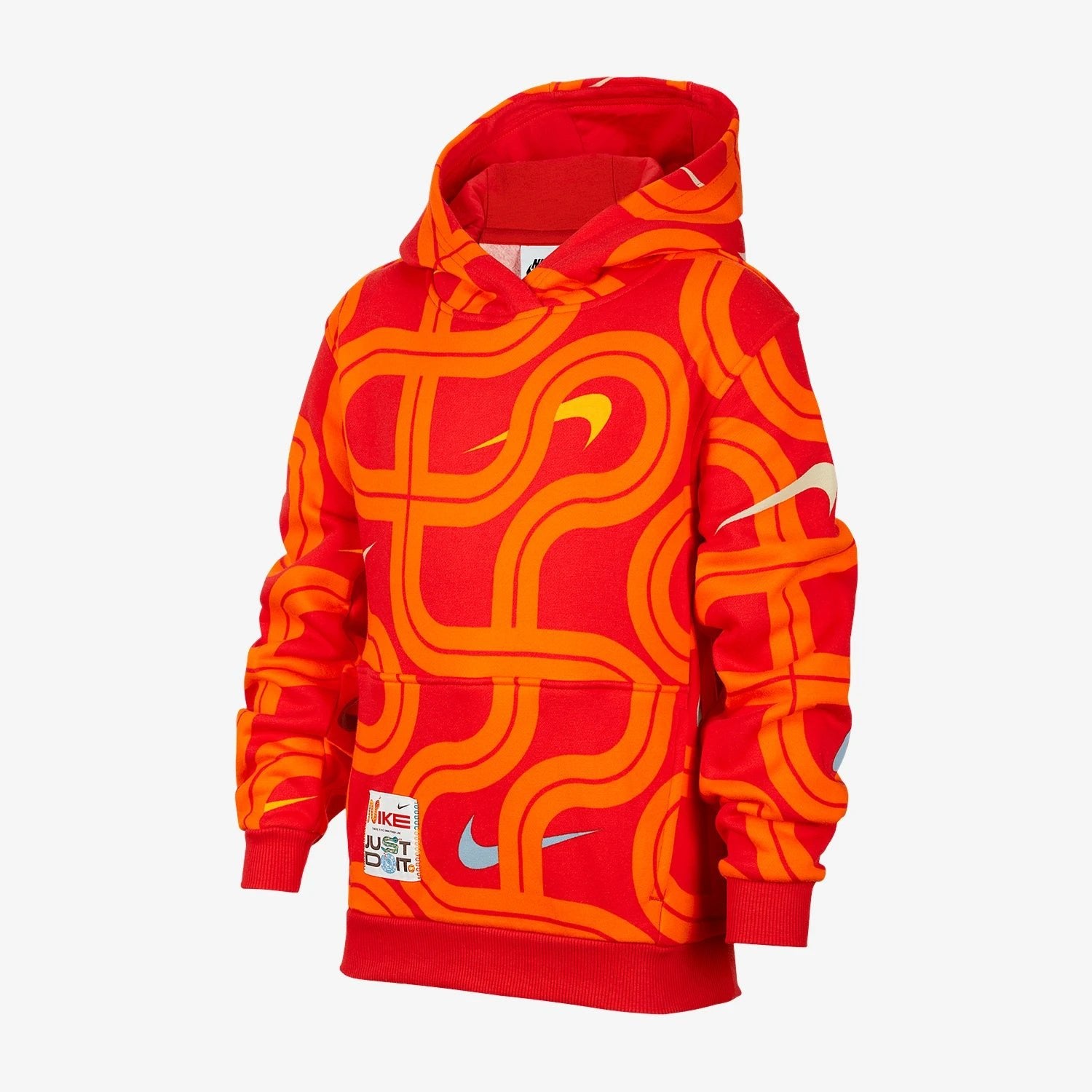 Nike Official Genuine Sportswear Club Large Kids Hooded Warm Sweatshirt HV8964-657 - Kyoukaï