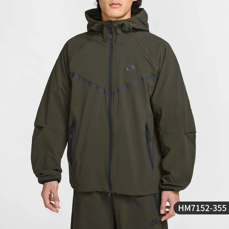 Nike Official Genuine Tech Windrunner Men's Woven Zip-Up Jacket HM7152-355 - Kyoukaï