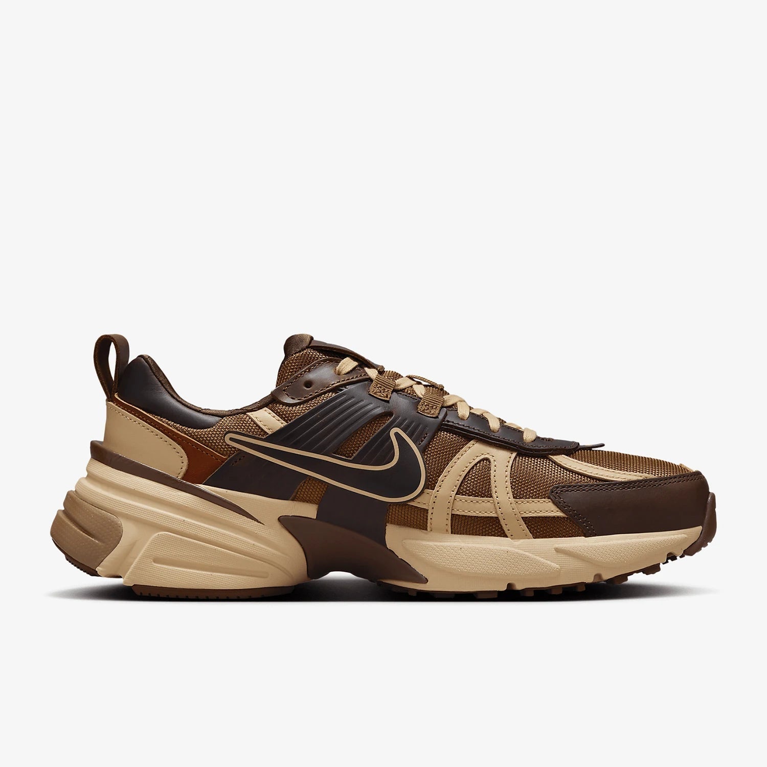 Nike Official V2K Run Men's Retro Durable Breathable Dad Shoes HQ3445-222 - Kyoukaï