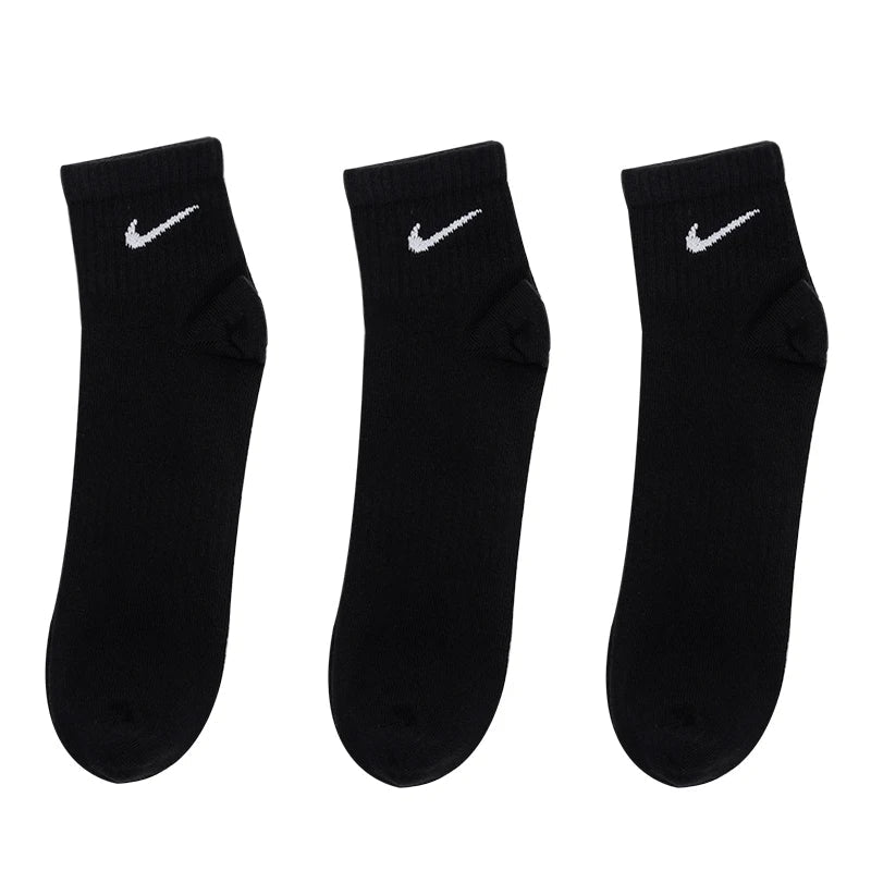 Nike Socks, Men's Socks, Women's Socks, Breathable and Comfortable Basketball Socks, Casual Socks (3 Pairs) - Kyoukaï