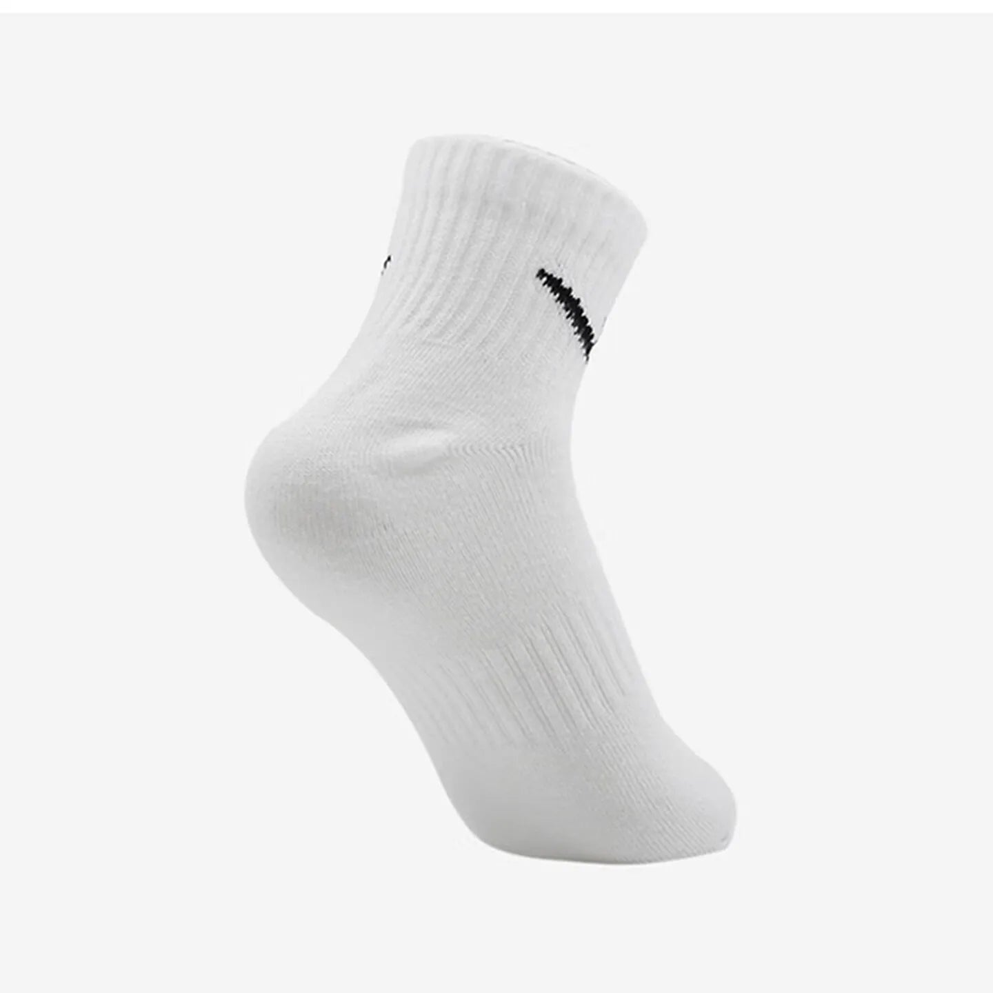 Nike Socks Nike Basketball Thickened Socks Sports Long Socks with Dri-FIT Technology for Breathability 3-Pack SX7667-100 - Kyoukaï