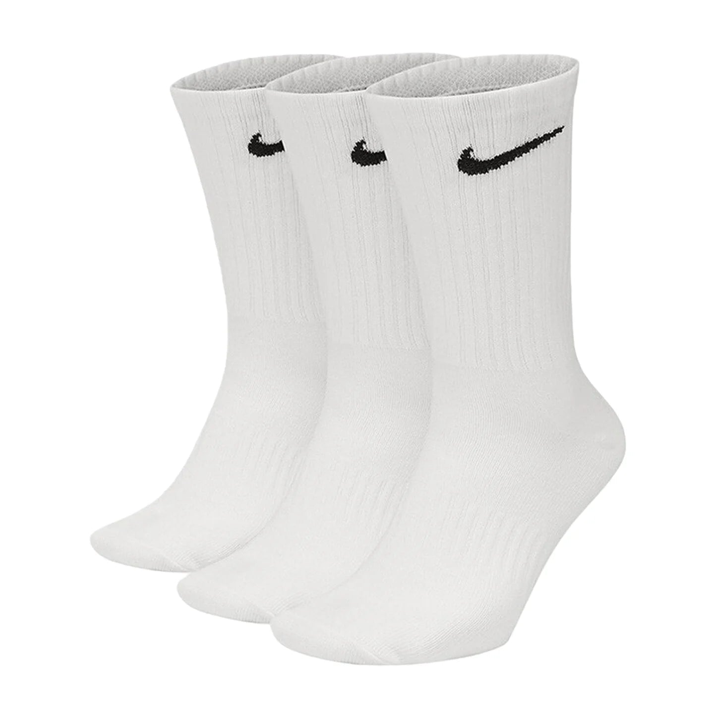 Nike Socks Nike Basketball Thickened Socks Sports Long Socks with Dri-FIT Technology for Breathability 3-Pack SX7667-100 - Kyoukaï