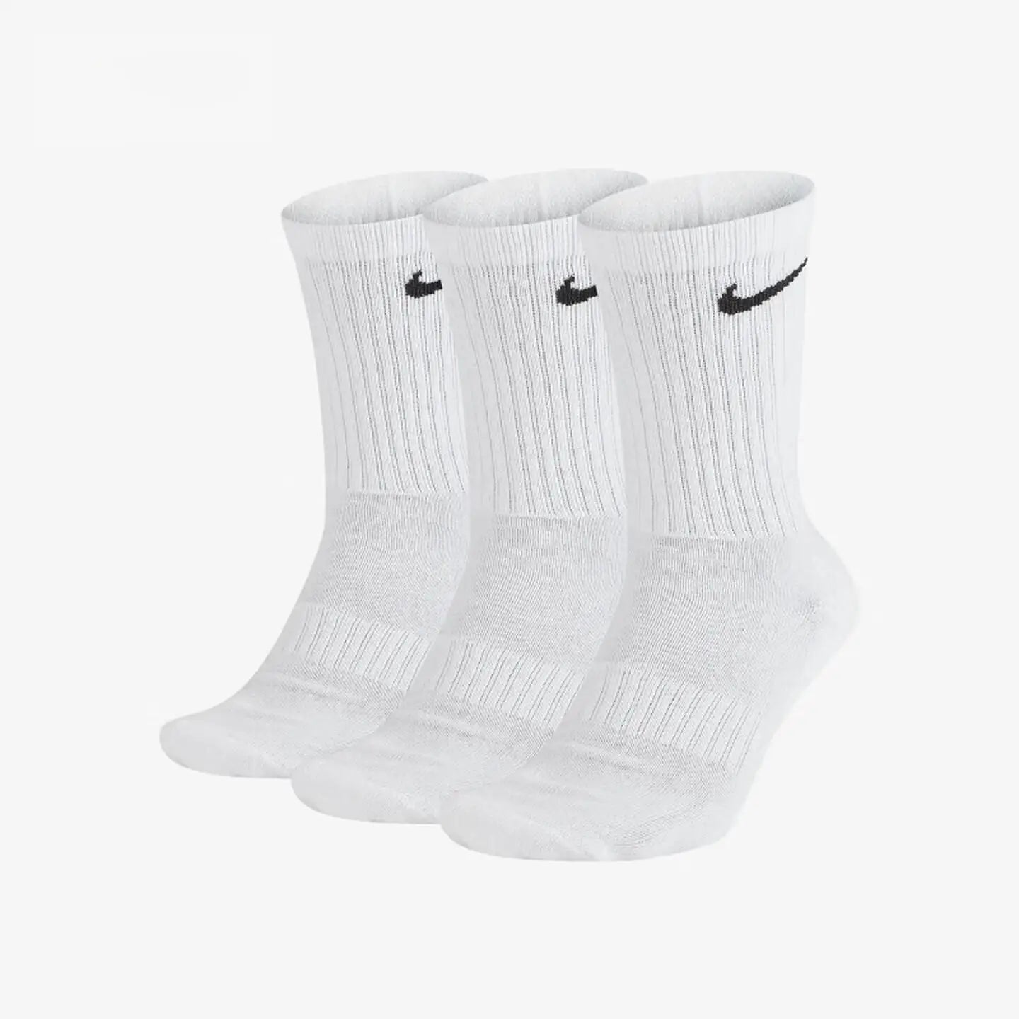 Nike Socks Nike Basketball Thickened Socks Sports Long Socks with Dri-FIT Technology for Breathability 3-Pack SX7667-100 - Kyoukaï