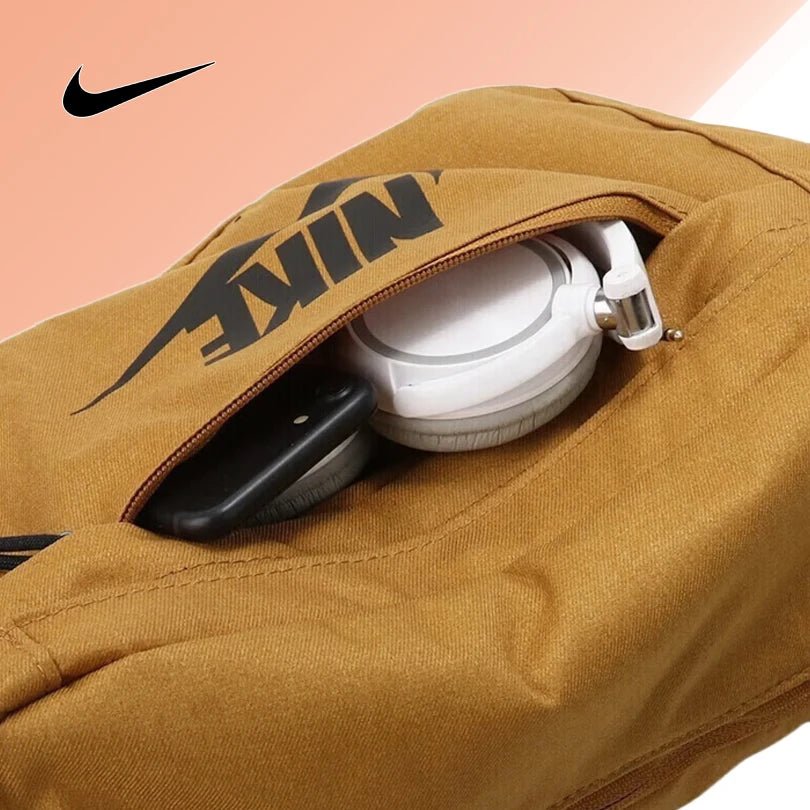 Nike Tech Hip Pack Unisex Crossbody Shoulder Bag Large Capacity Sports Waist Pack Wheat BA5751-790 - Kyoukaï