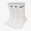 Nike Unisex Breathable Comfort Couple Socks 3-Pair Pack Basketball Sports Socks 3-Pair Pack SX7676-100 - Kyoukaï