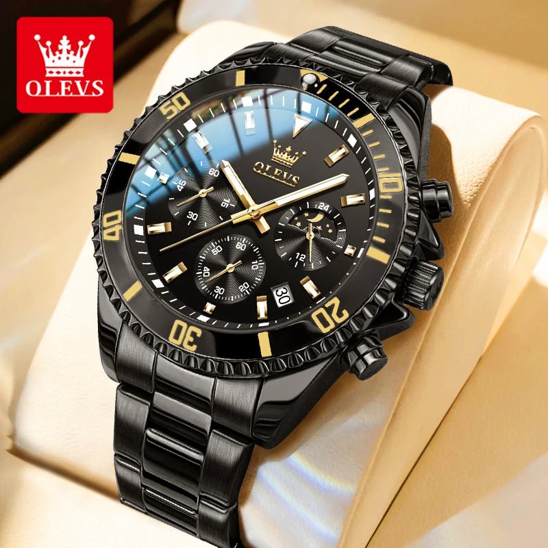 OLEVS 2870 Phase Lune Chrono - Kyoukaï