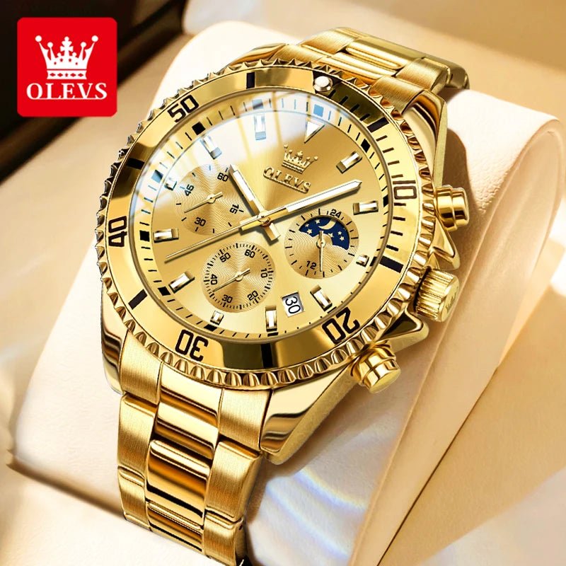 OLEVS 2870 Phase Lune Chrono - Kyoukaï