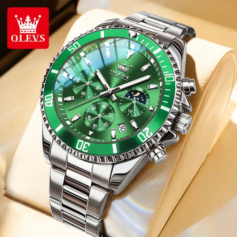 OLEVS 2870 Phase Lune Chrono - Kyoukaï