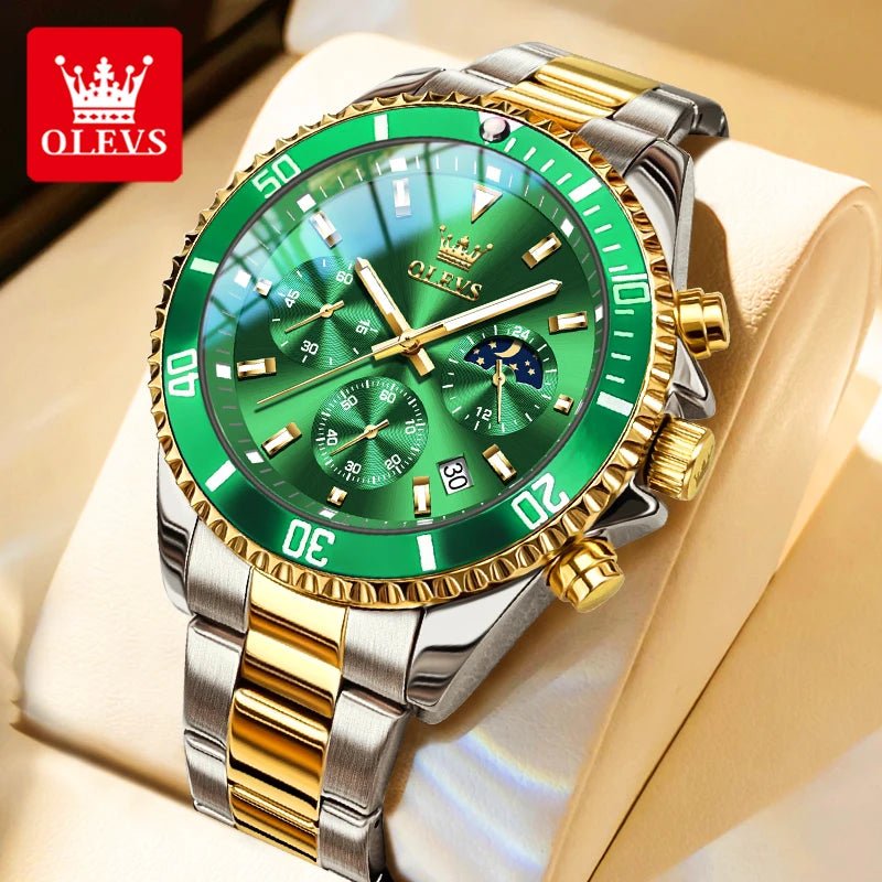 OLEVS 2870 Phase Lune Chrono - Kyoukaï