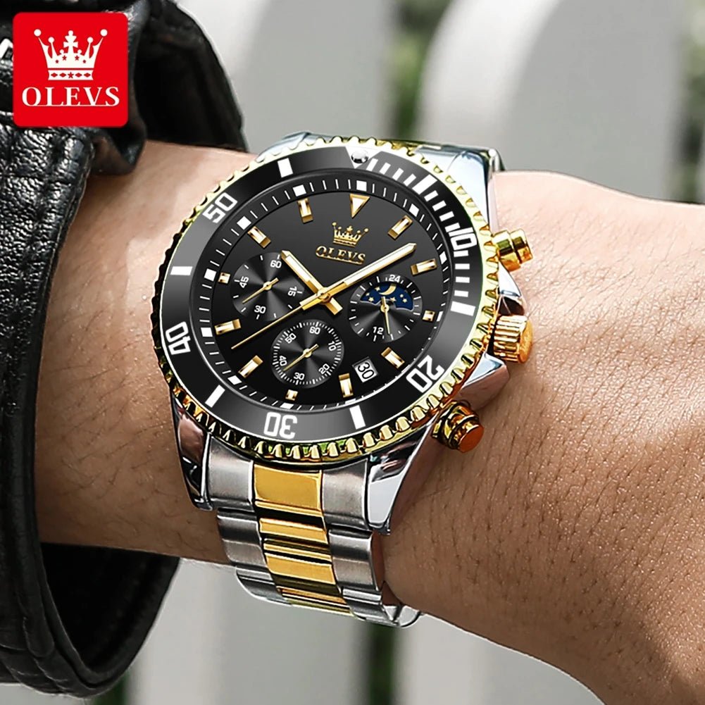 OLEVS 2870 Phase Lune Chrono - Kyoukaï