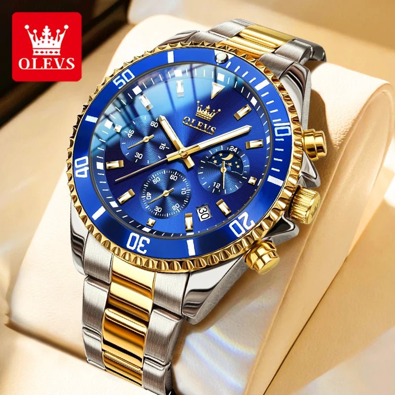 OLEVS 2870 Phase Lune Chrono - Kyoukaï