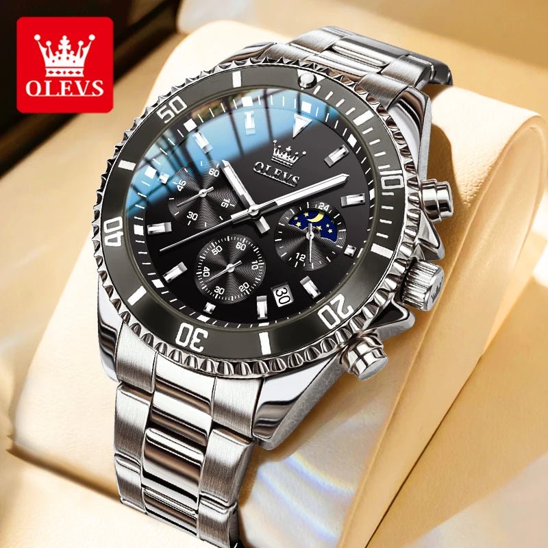 OLEVS 2870 Phase Lune Chrono - Kyoukaï