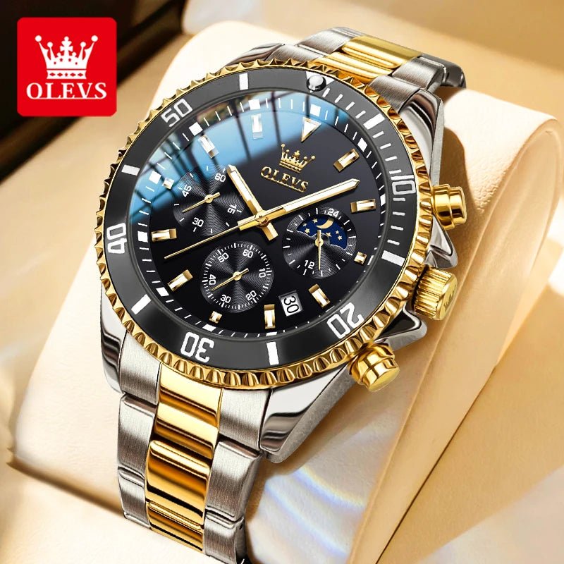 OLEVS 2870 Phase Lune Chrono - Kyoukaï