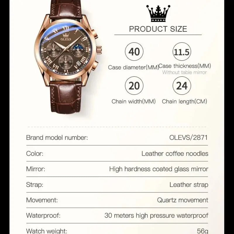 OLEVS 2871 Business Homme - Kyoukaï