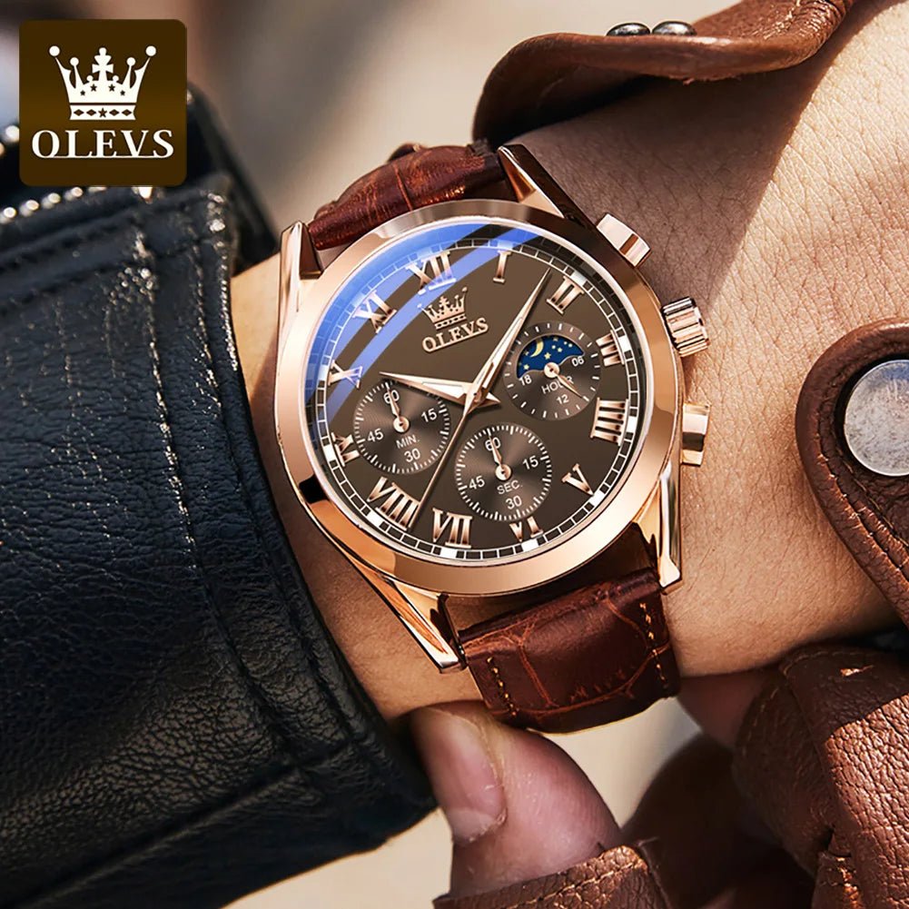 OLEVS 2871 Phase Lune Homme - Kyoukaï