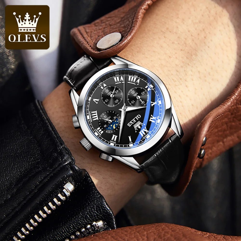 OLEVS 2871 Phase Lune Homme - Kyoukaï