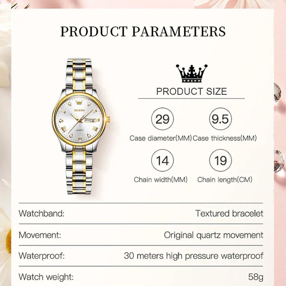 OLEVS 5563 Quartz Femme - Kyoukaï