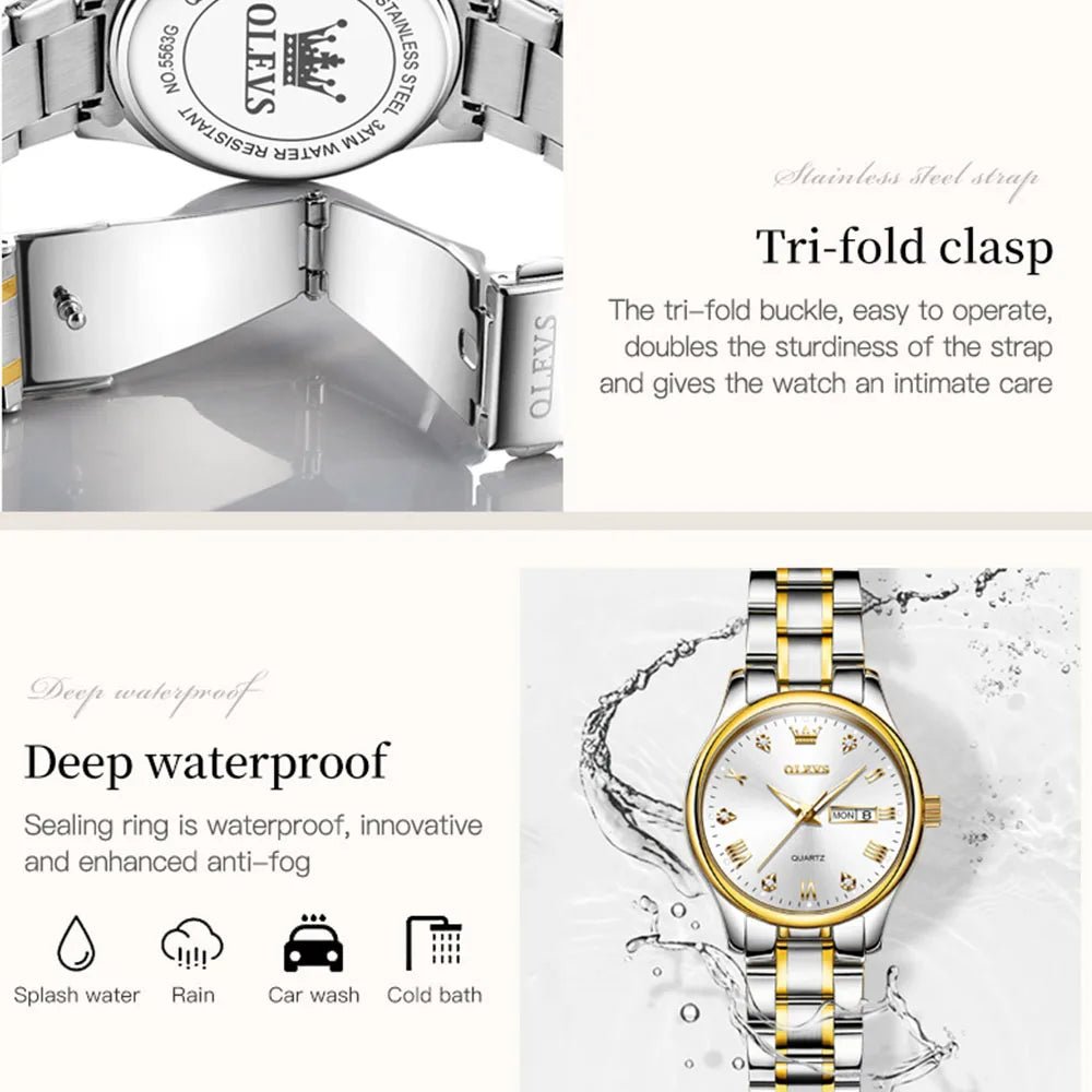 OLEVS 5563 Quartz Femme - Kyoukaï