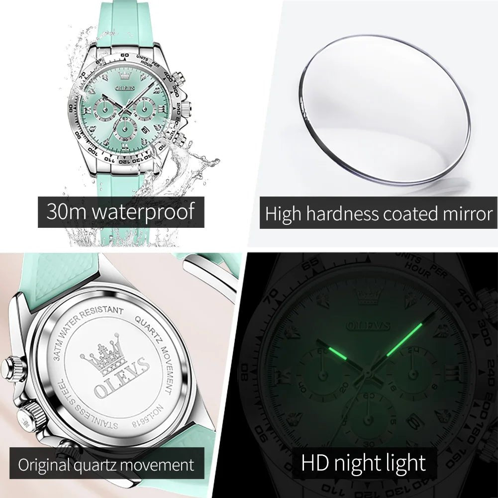 OLEVS 5618 Chrono Femme - Kyoukaï