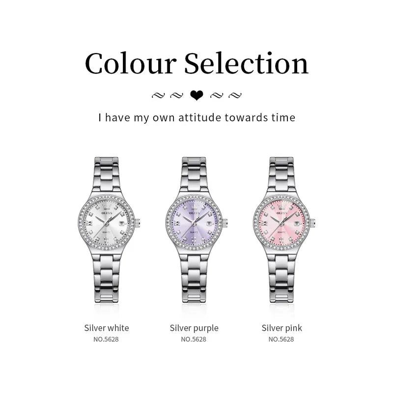 OLEVS 5628 Diamant Date Femme - Kyoukaï