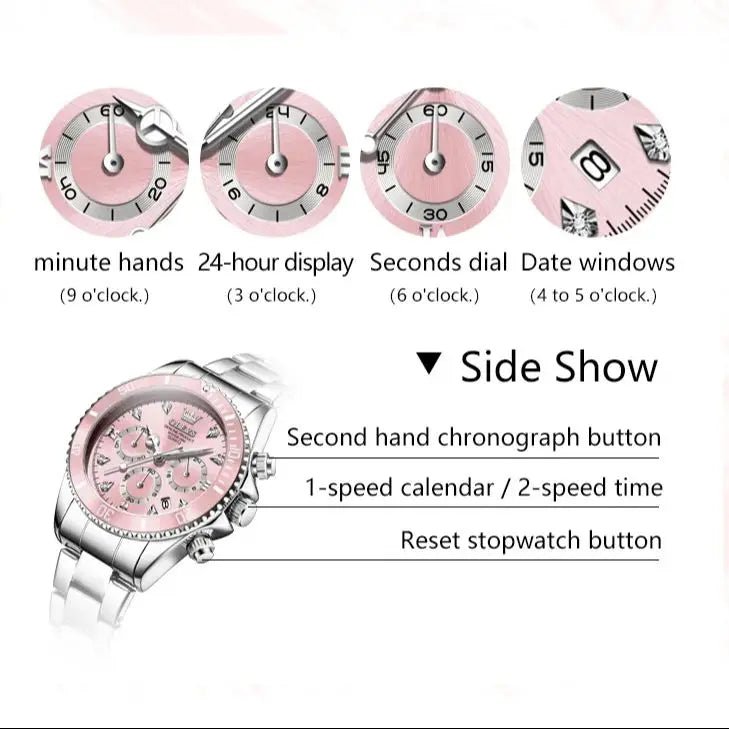 OLEVS 5632 Chrono Femme - Kyoukaï
