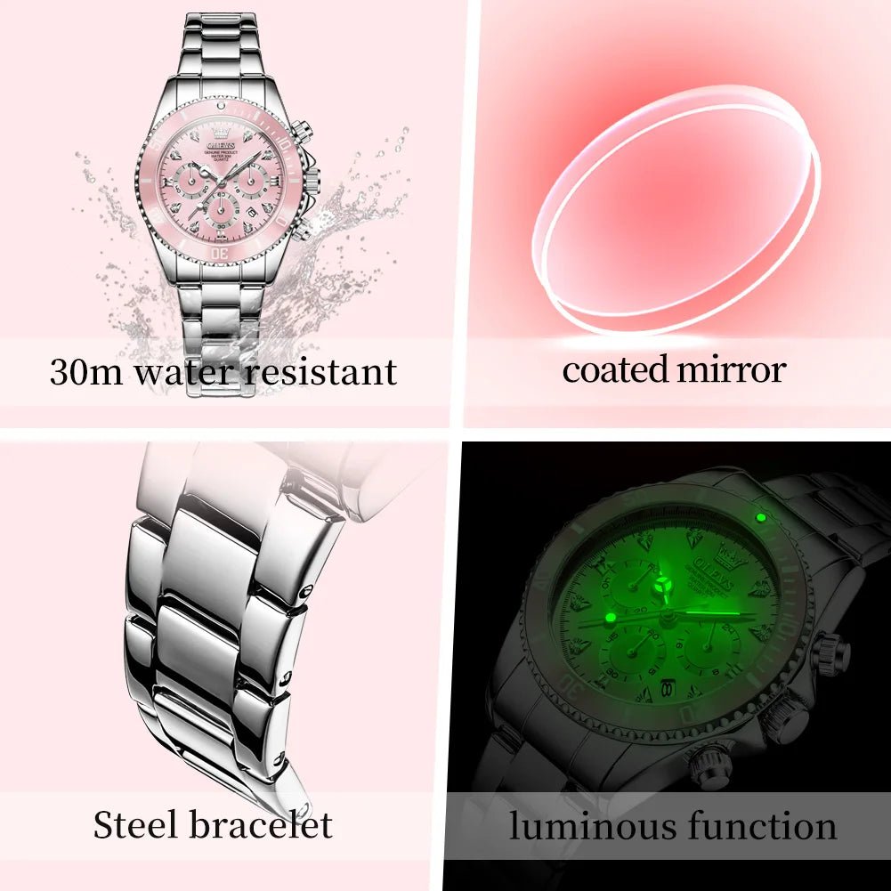 OLEVS 5632 Chrono Femme - Kyoukaï