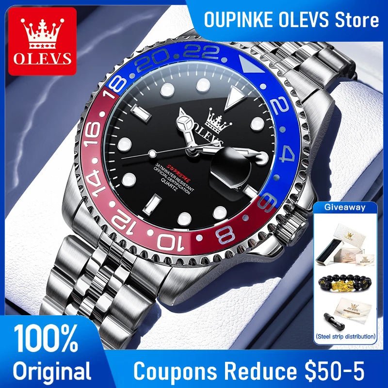 OLEVS 5657 Quartz Homme - Kyoukaï