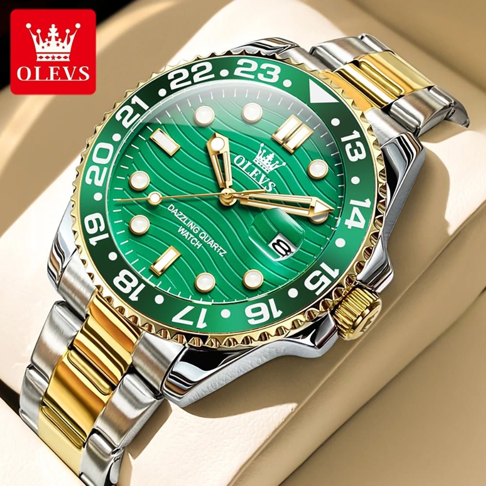 OLEVS 5885 Grande Date Homme - Kyoukaï