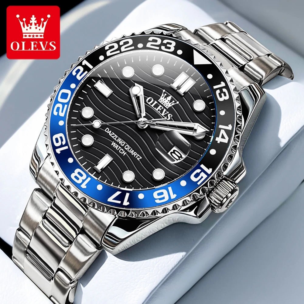 OLEVS 5885 Grande Date Homme - Kyoukaï