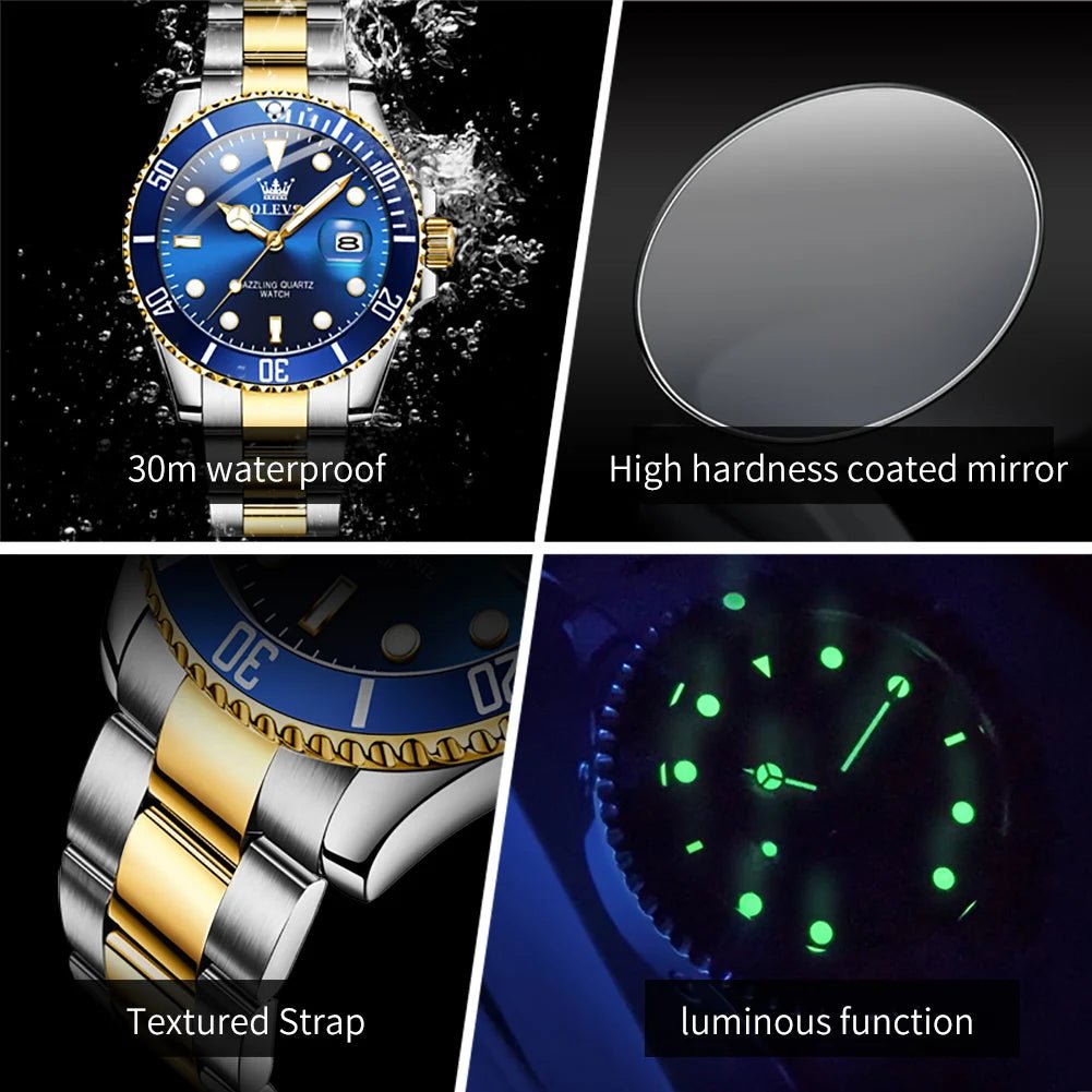 OLEVS 5885 Quartz Homme - Kyoukaï