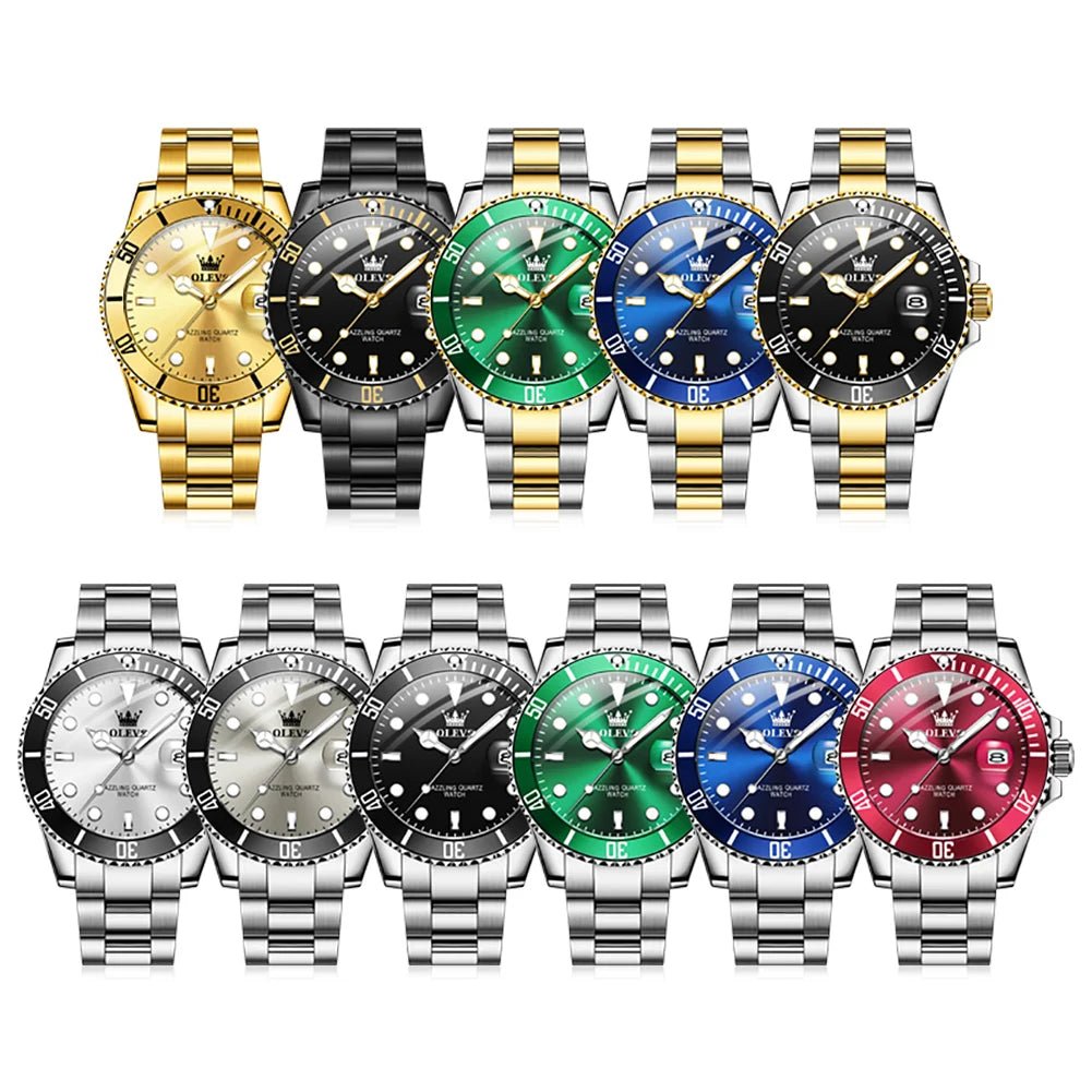 OLEVS 5885 Quartz Homme - Kyoukaï