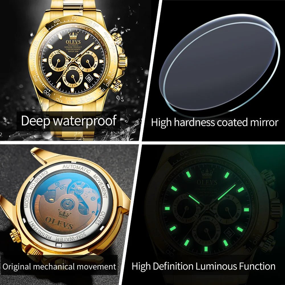 OLEVS 6638 Automatique Chrono - Kyoukaï