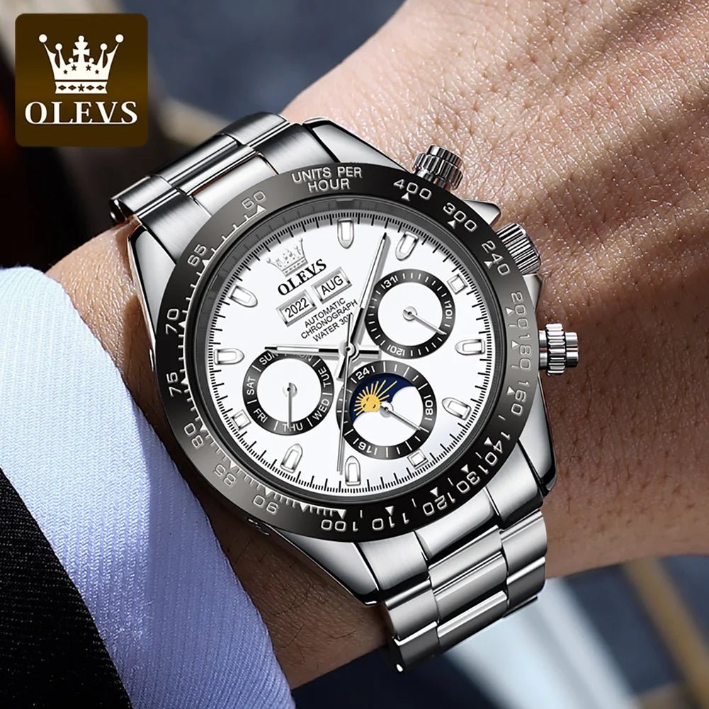 OLEVS 6654 Chronographe Automatique - Kyoukaï