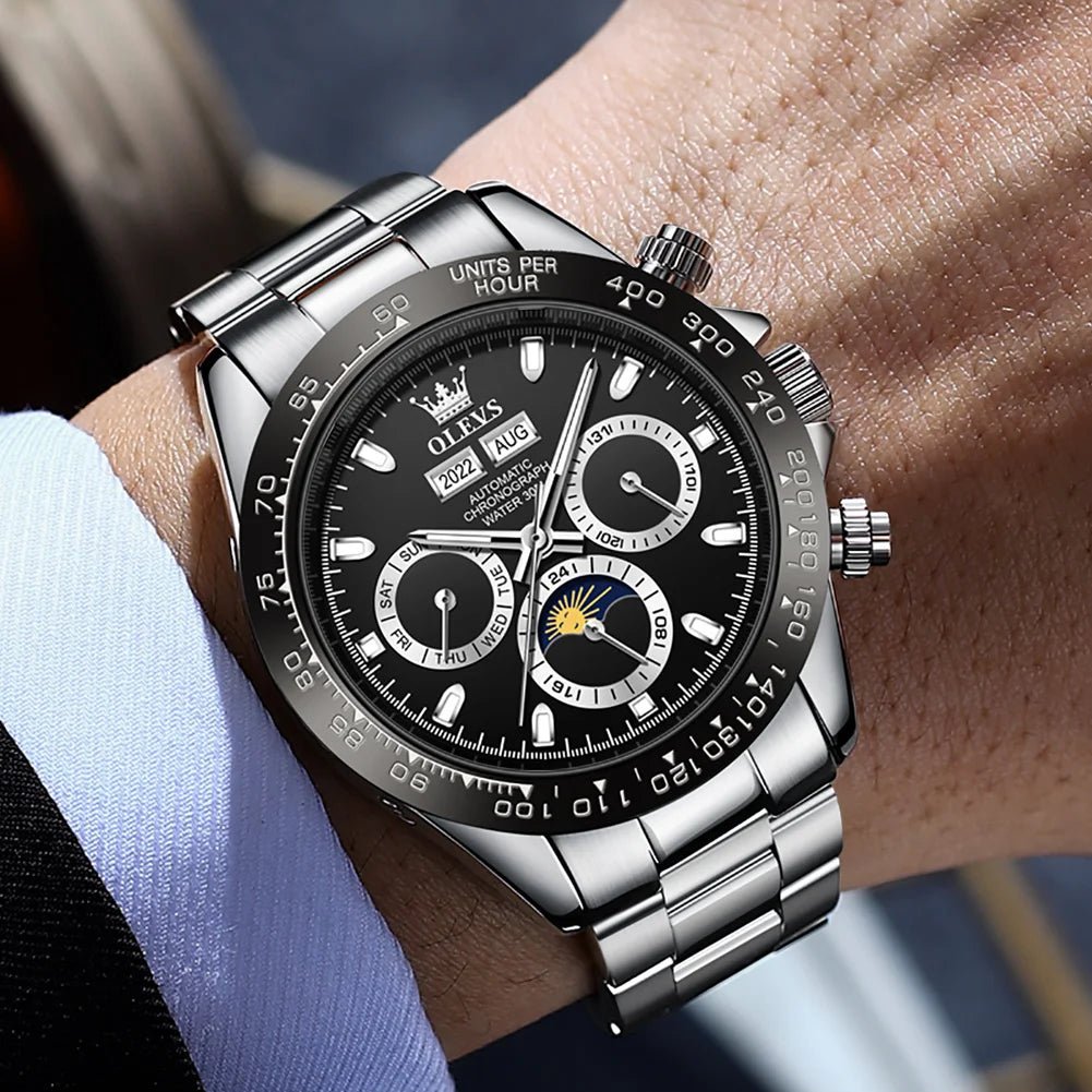 OLEVS 6654 Chronographe Automatique - Kyoukaï