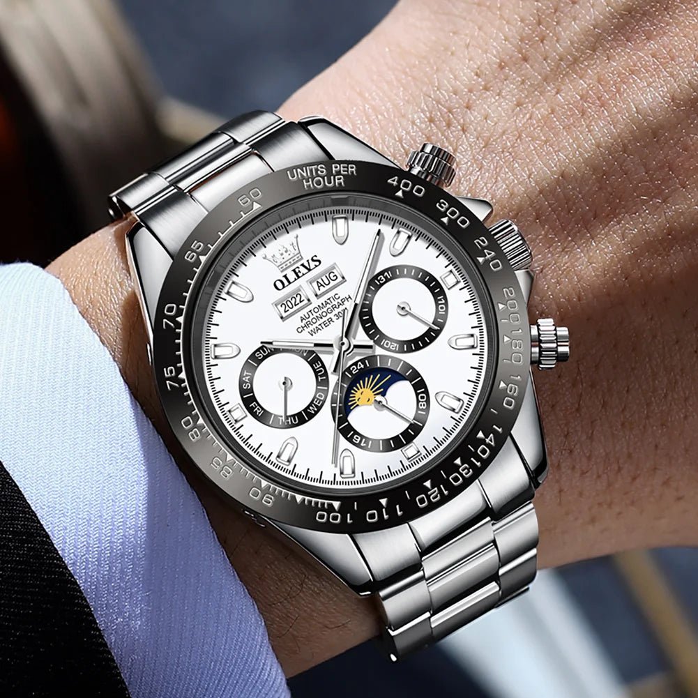 OLEVS 6654 Chronographe Automatique - Kyoukaï