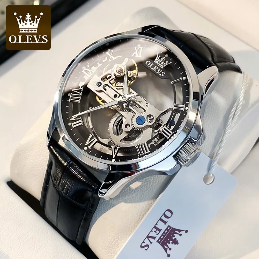 OLEVS 6661 Squelette Cuir - Kyoukaï