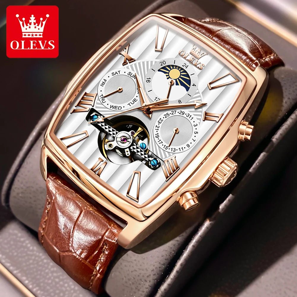 OLEVS 6675 Carrée Chronographe - Kyoukaï