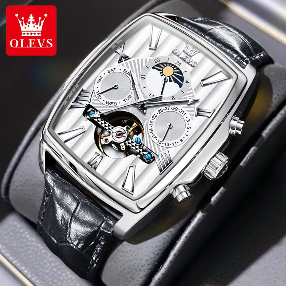 OLEVS 6675 Carrée Chronographe - Kyoukaï